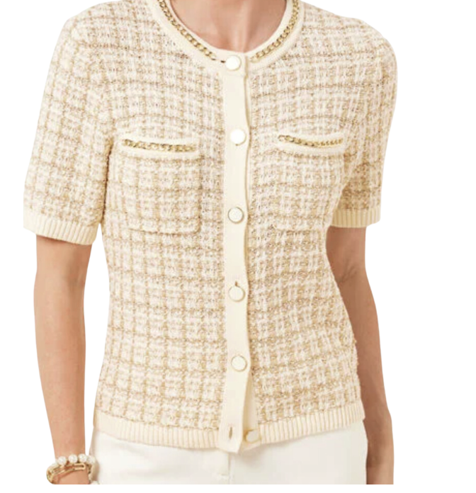 Short Sleeve Cardigan | New Arrivals at Talbots